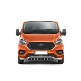 Ford Custom Bumpers - med klor i rostfritt stål - (från 2018)