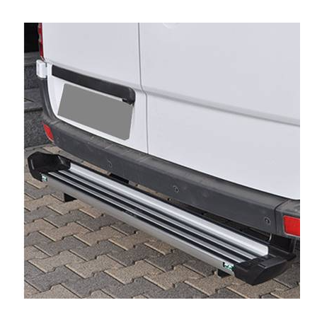 Custom Transit Rear Step - Aluminium - från 2012