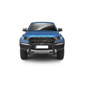 Ford Raptor Bull Bar - Acero Inoxidable Negro sin Barrar - Homologado