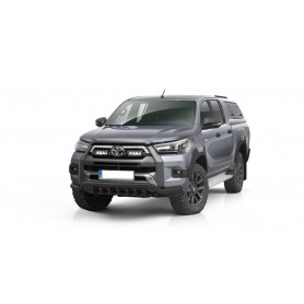 Paraurti Toyota INVINCIBLE - Con artigli in acciaio inossidabile nero - (dal 2021)