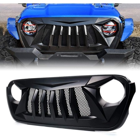 Jeep Wrangler JL Grille - Svart