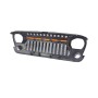 Parrilla Jeep Wrangler JK - LEDs naranjas