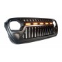 Parrilla Jeep Wrangler - LED naranja - JL