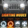 Jeep Wrangler JK LED-strålkastare