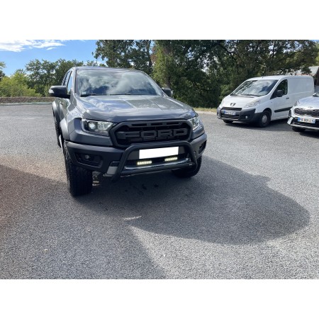 Barras de protección Ford Raptor - Acero Inoxidable Negro sin barra - Homologadas - Doble cabina