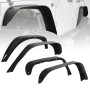 Guardabarros Jeep Wrangler JK Flares - Acero - Estilo plano