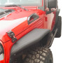 Jeep Wrangler JK Fender Flares - Alu - Platt stil