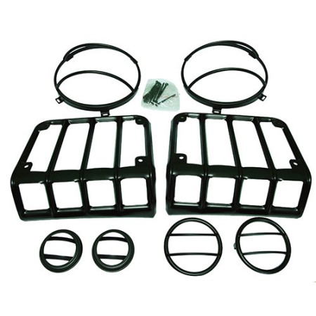 Protectores de luz Jeep Wrangler JK - Juego de 8