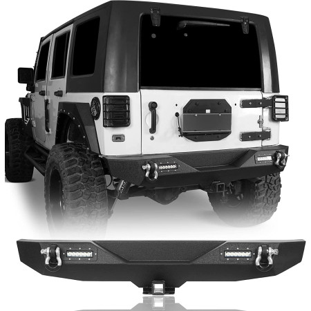 Jeep Wrangler JK Heckstoßstange - Heavy Duty