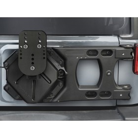 Soporte de rueda de repuesto Jeep Wrangler - Articulado - Acero - (JK)