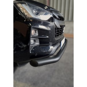 Bumper D Max - Stainless Steel Protection Bar Black - (from 2021)