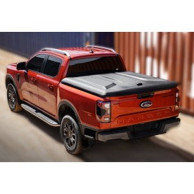 Ford Ranger Bed Cover - Rigid 45° - Matte Black - Double Cab from 2023