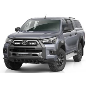 Hilux Bumpers - With Black Stainless Steel Claws - Invincible from 2021