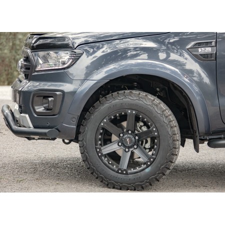 Ford Ranger Fender Flares - SLIM Grey Wildtrak - from 2016 to 2022