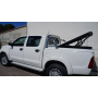 Hilux Tipper Cover - Multiposition + Roll Bar Stainless Steel - (from 2005 to 2015)