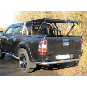 Ford Ranger Sängöverdrag - Multiposition + störtbåge rostfritt stål