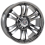 20" Yachiyoda Alufelgen - Hexa T6 Black Chrome