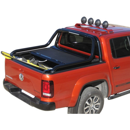 Amarok Sängöverkast - Skjutbar Gardin - (Canyon Double Cab)