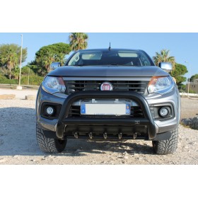 Fullback Bull Bar - Acero inoxidable negro - Homologado CE - (a partir de 2016)