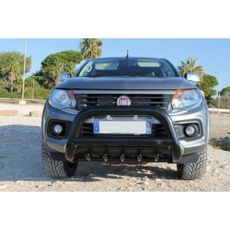 Fullback Bull Bar - Acero inoxidable negro - Homologado CE - (a partir de 2016)