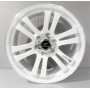 Llantas D Max - Yachiyoda de aluminio de 20 pulgadas - Hexa T6 Blanco