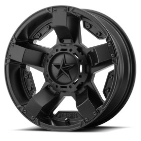 Set med 4 Ranger-hjul - 18 Tum Aluminium - Rockstar II - Satin Black