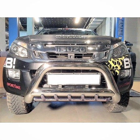 D Max Bull Bar - Acciaio Inox Rinforzato - Omologato CE - (dal 2012)