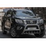 Navara Bull Bar - Acciaio Inox Rinforzato - Omologato CE - D40 dal 2010 al 2015