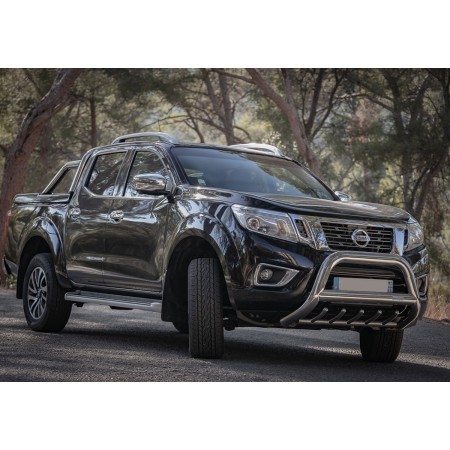 Navara Buffalo Shield - Enhanced Inox - CE Approved - D40 from 2010 to 2015