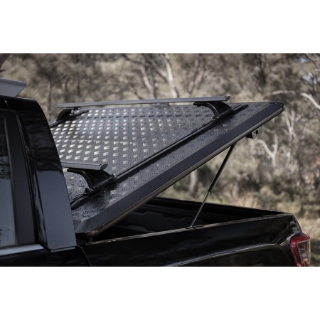 Cubierta de volquete Musso - Alu Outback Black - Doble cabina