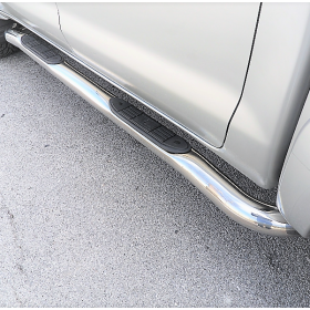 Ford Ranger Running Board - Rostfritt stål Rörformad - (Dubbelhytt 2009 till 2011)