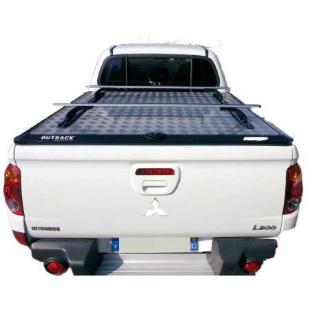 L200 Kipperabdeckung - Aluminium Outback - (Doppelkabine von 2010 bis 2015)