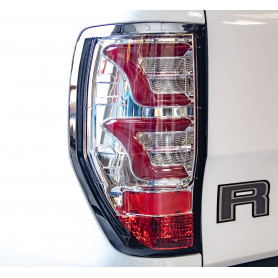 Luci LED Ford Ranger - Fondo Cromato - Vetro Fumè