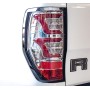 Ford Ranger LED Lights - Chrome Background - Smoked Glass