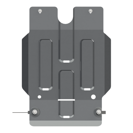 Armadura de caja de cambios Hilux - Aluminio de 6 mm - (a partir de 2016)