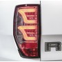 Ford Ranger LED Lights - Chrome Background - Smoked Glass