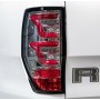 Luces LED Ford Ranger - Fondo cromado - Vidrio ahumado