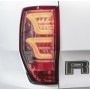 Feux LED Ford Ranger - Fond Chrome - Verre Fumé - (de 2012 à 2022)