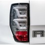 Fari LED Ford Ranger - Fondo Cromato - Vetro Fumè - (dal 2012 al 2022)