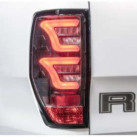 Ranger LED Lights - Black Background - Clear Glass