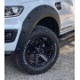 Elargisseurs d'Aile Ford Ranger - Noir Mat +4cm - de 2019 à 2022