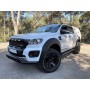 Elargisseurs d'Aile Ford Ranger - Noir Mat +4cm - de 2019 à 2022