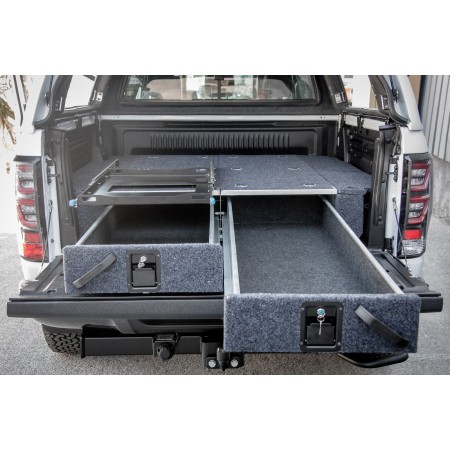 Cajones de Caja Ford Ranger - Bandejas Fijas - (Doble y Súper Cabina)