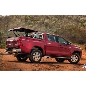 Cubierta de volquete Hilux - Multiposición + Barra antivuelco - (a partir de 2016)